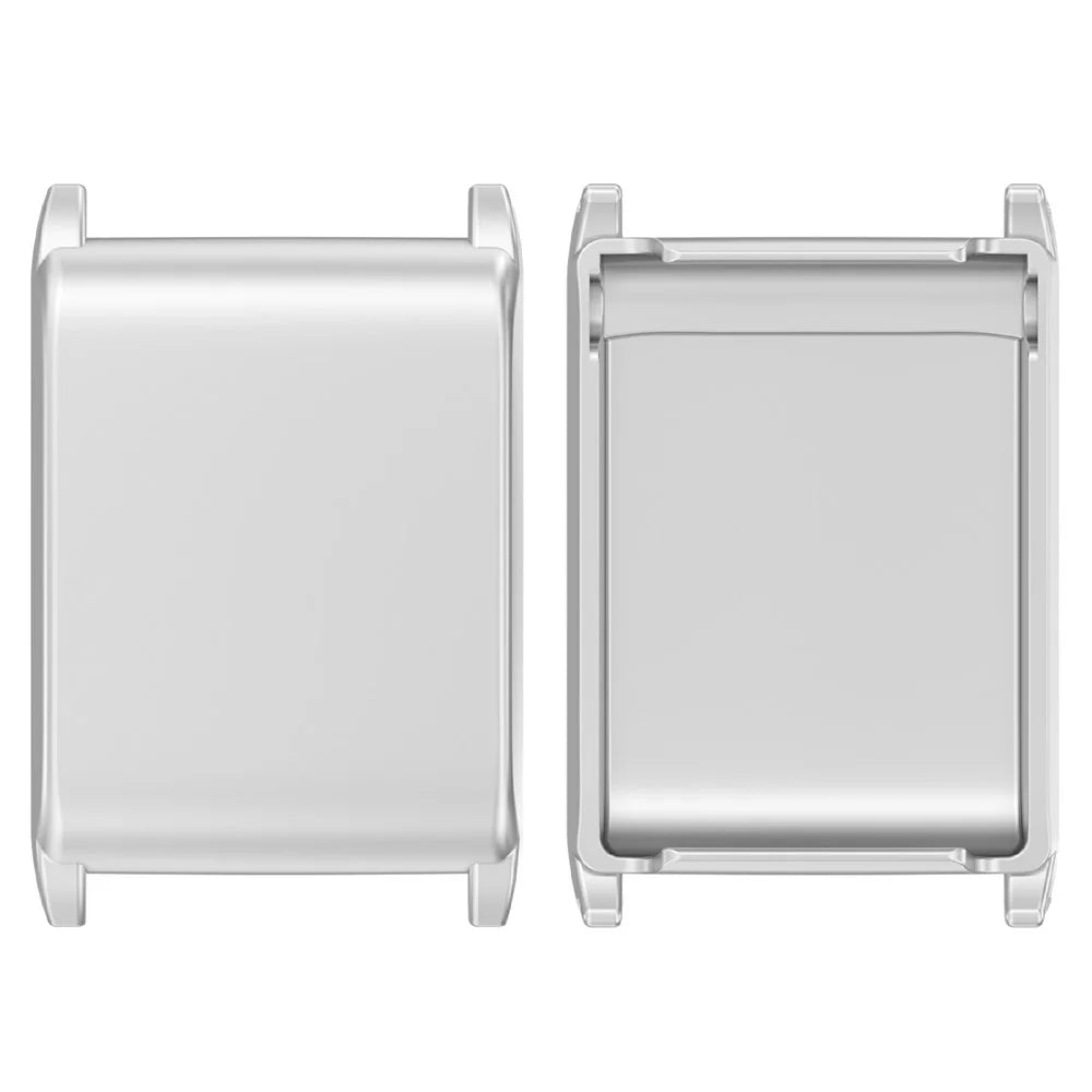 Watch Case for WHOOP 5.0 LIFE MG / 5.0 Peak / 5.0 One / 4.0 / 3.0 Fitness Band Protective Cover - Silver - 1
