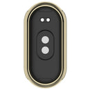 For Xiaomi Smart Band 10 / 10 NFC Watch Case Electroplating Full Wrapped TPU Cover - Light Gold - 7