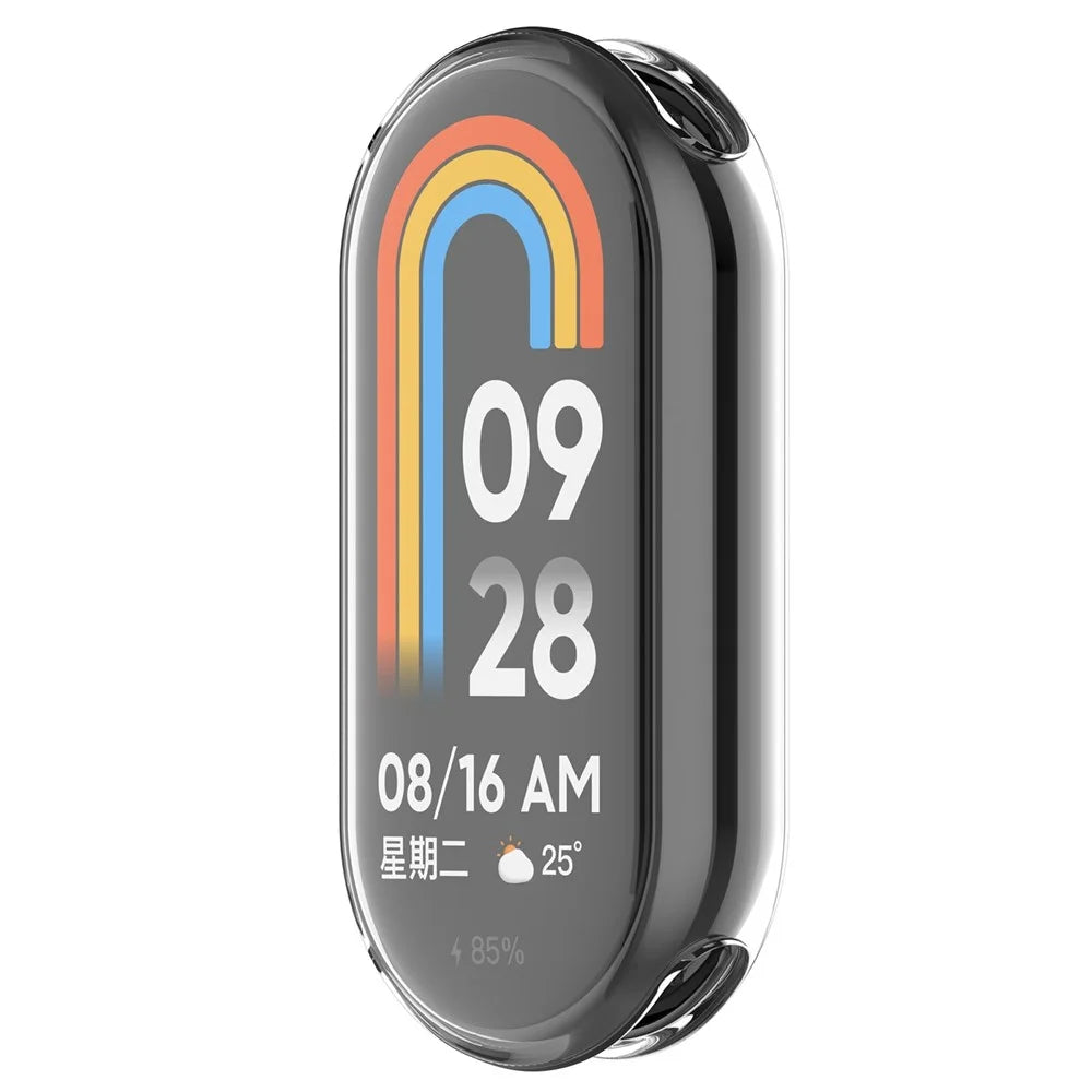 For Xiaomi Smart Band 10 / 10 NFC Watch Case Transparent TPU Full Cover Protector - 3