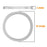 For Nothing CMF Watch Pro 2 Metal Watch Bezel with Screen Protector Flat Design Smartwatch Ring - Orange - 6
