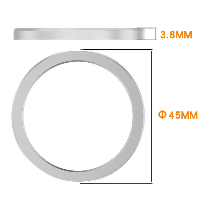 For Nothing CMF Watch Pro 2 Metal Watch Bezel with Screen Protector Flat Design Smartwatch Ring - Orange - 6