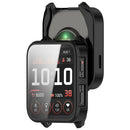 For Garmin Venu X1 Watch Case Full Protection Scratch Resistant TPU Cover - Electroplating Black - 2