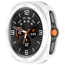For Samsung Galaxy Watch8 Classic 46mm Protective Case Set with Bezel Ring TPU Shockproof Watch Cover - White - 3