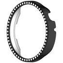 For Honor Watch Fit Elegant Edition Watch Case Rhinestone Decor Hollow Electroplating PC Watch Cover - Black - 4
