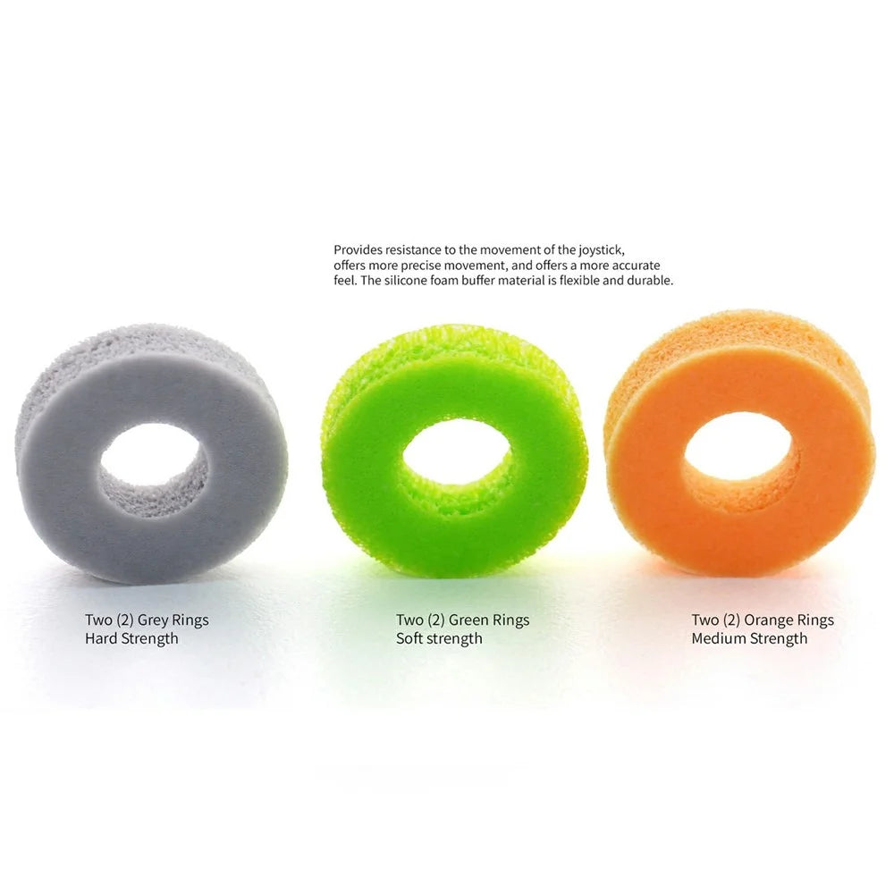 DOBE TY-5811 6Pcs Joystick Silicone Buffer Rings for PS5 / PS4 / Xbox / Switch Pro Game Controller Accessories - 6
