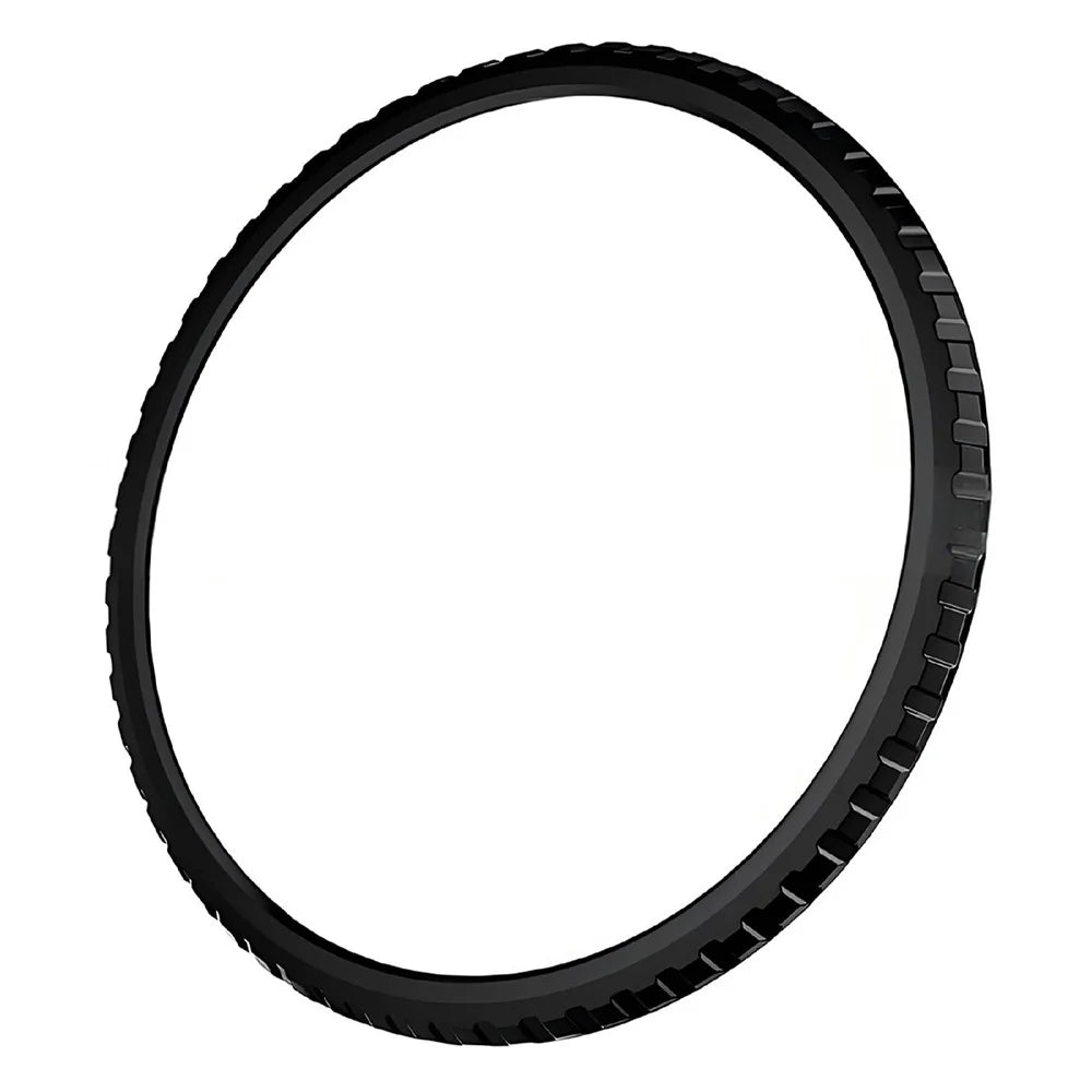 For Samsung Galaxy Watch8 Classic 46mm Watch Bezel Scratch Resistant Metal Protective Ring - Electroplated Black - 3