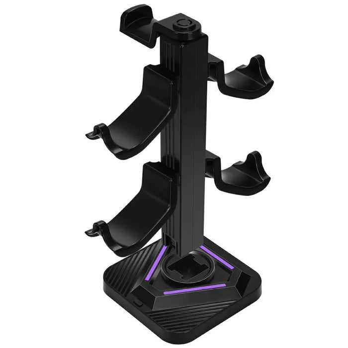 XSX-218 Game Controller Stand Holder Headset Hanger for PS  /  Xbox  /  Switch Universal Controller Display Rack - 2