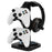 XSX-218 Game Controller Stand Holder Headset Hanger for PS  /  Xbox  /  Switch Universal Controller Display Rack - 3