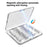 IPEGA PG-SW2107 For Nintendo Switch 2 Transparent Magnetic Game Card Storage Case Holds 12 Game Cards and 2 TF Cards - 3