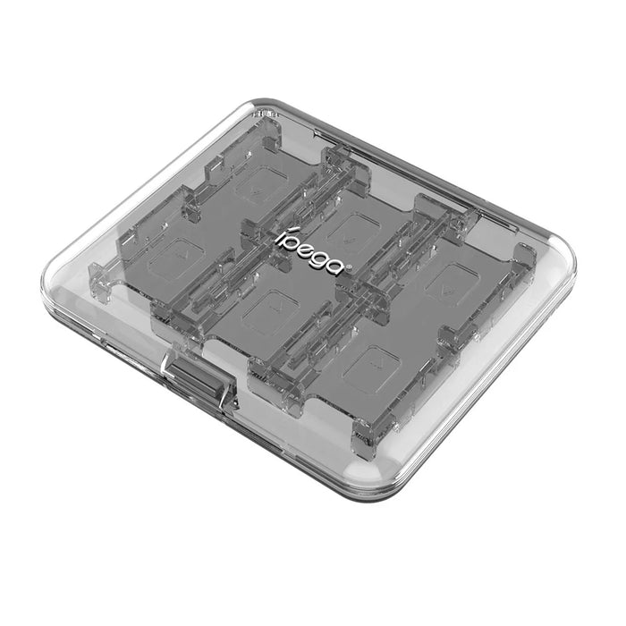IPEGA PG-SW2107 For Nintendo Switch 2 Transparent Magnetic Game Card Storage Case Holds 12 Game Cards and 2 TF Cards - 7
