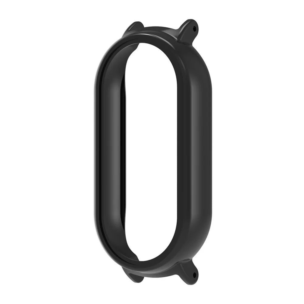 For Xiaomi Smart Band 10 NFC / Band 10 Watch Case Hollow PC Watch Protective Cover - Black - 3