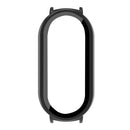 For Xiaomi Smart Band 10 Ceramic Watch Case PC Cover with Tempered Glass Screen Film - Black - 3