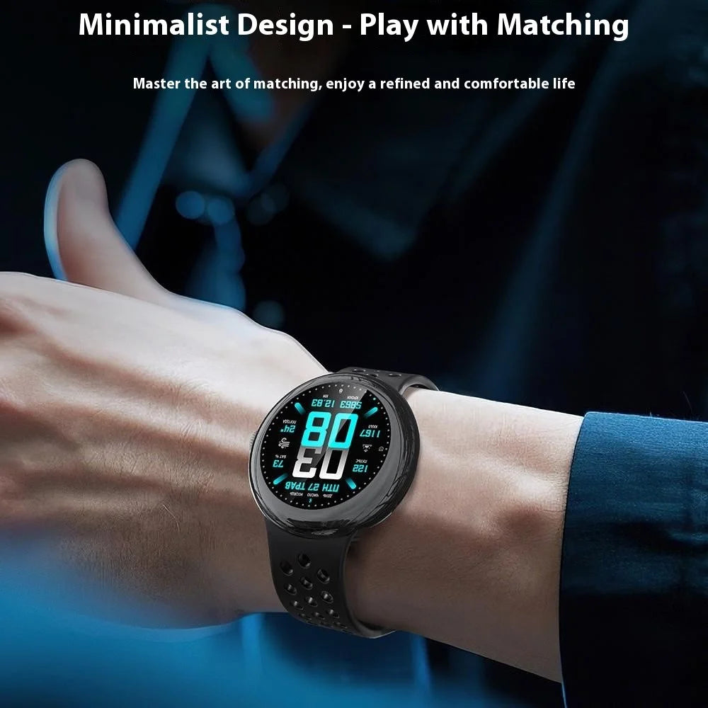 For Google Pixel Watch 4 45mm Case Full Protection Anti Scratch Electroplated TPU Cover - Midnight Blue - 4