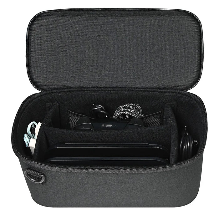 HS-SW2807BK For Nintendo Switch 2 Travel Storage Case Double Layer Protective Carrying Bag - Black - 7