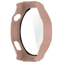 For Honor Watch 5 Ultra Watch Case PC Frame with Tempered Glass Screen Film - Pink - 5
