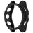 For Garmin quatix 8 51mm TPU Watch Case Hollow Shockproof Bumper Frame - Black - 4