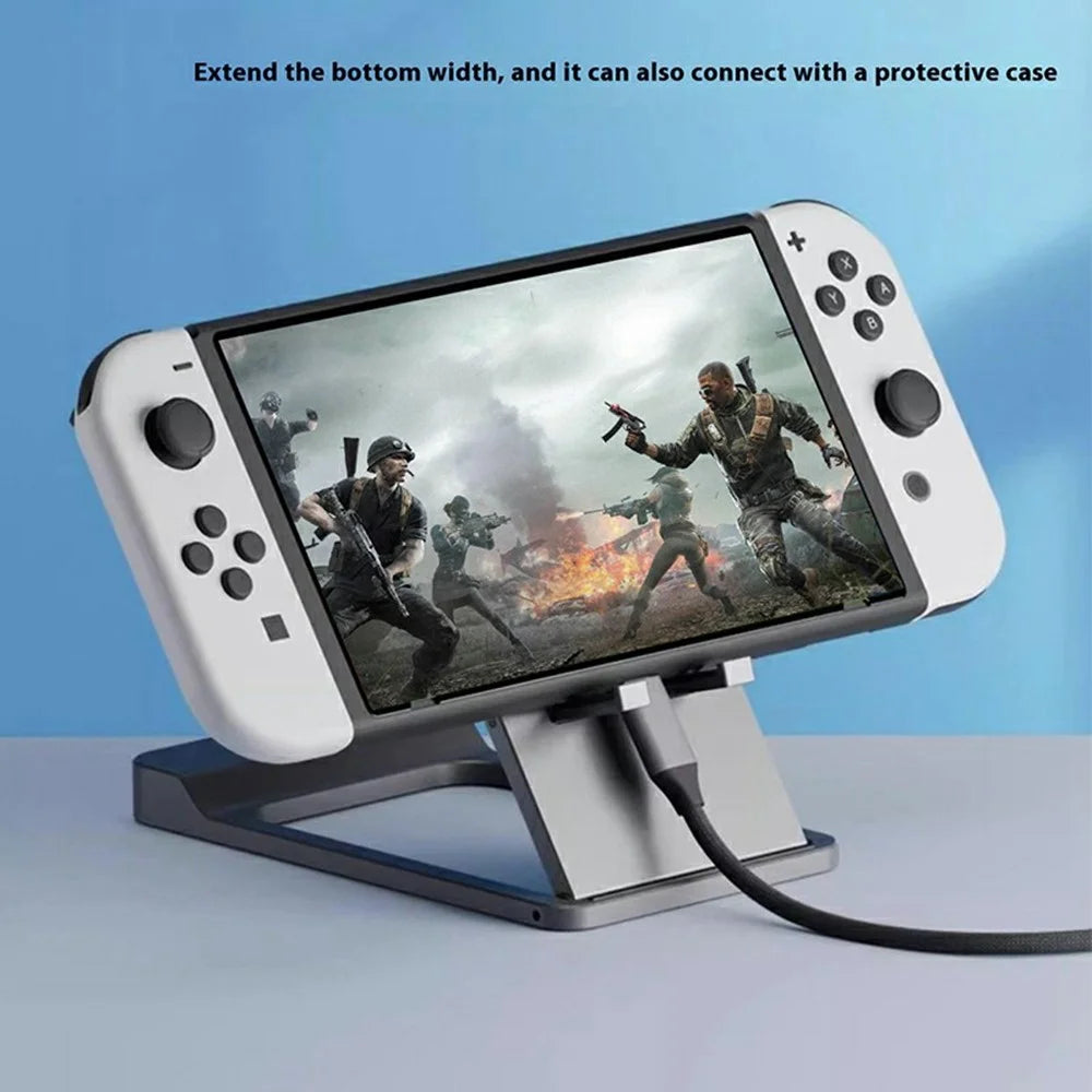 SW02 For Nintendo Switch 2 / Switch HD Video Converter Charging Stand Support 4K 60Hz HDR VRR Dynamic Output - 5