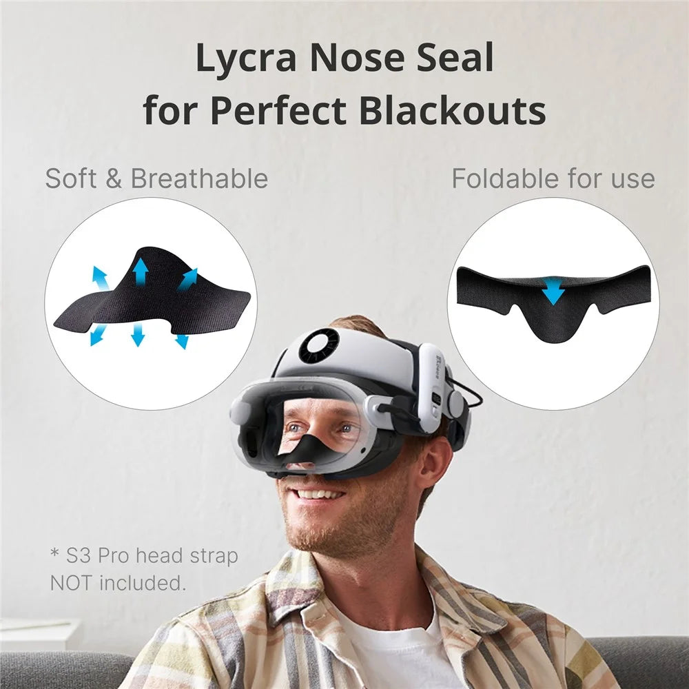 BOBOVR F3 For Meta Quest 3 Replacement Face Mask Cooling Padding VR Headset Face Cushion - 4