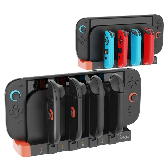 IPEGA PG-SW2186 Joy-Con Charging Dock for Nintendo Switch 2 / Switch / Switch OLED 4 in 1 Controller Charger - 5