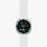 Style B For Samsung Galaxy Watch8 44mm Watch Bezel Aluminum Alloy Protective Ring - Black / White Markings - 4