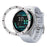 Style A For Garmin Fenix 8 AMOLED 43mm Watch Bezel Aluminum Alloy Protective Ring - Silver / Black Markings - 2