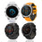 Style A For Garmin Fenix 8 AMOLED 43mm Watch Bezel Aluminum Alloy Protective Ring - Silver / Black Markings - 4