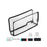 DATA FROG Dust Cover for Nintendo Switch 2 / Switch / Switch OLED Game Console Dock Transparent Protective Sleeve - 2