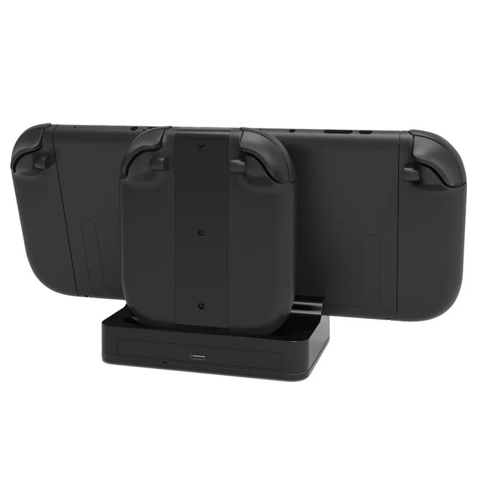 KJH KJH-NS2-029 For Nintendo Switch 2 Charging Dock Joy-Con Controllers Charging Station with RGB Light - Black - 2