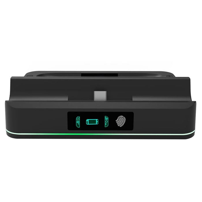 KJH KJH-NS2-029 For Nintendo Switch 2 Charging Dock Joy-Con Controllers Charging Station with RGB Light - Black - 5