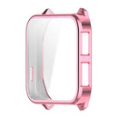 ENKAY HAT PRINCE For Garmin Venu X1 TPU Watch Case   Electroplating Watch Cover with Screen Protector - Pink - 2