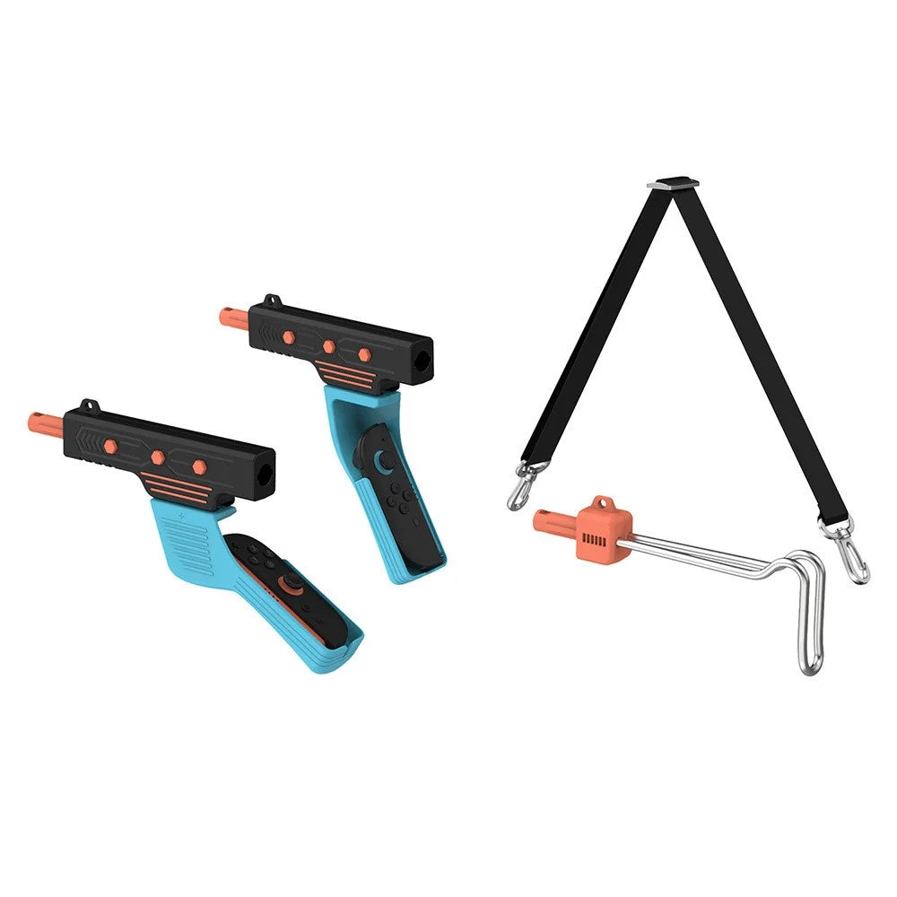 DOBE TNS-5175 Game Controller Gun Grip for Nintendo Switch 2 / Switch / Switch OLED Left Right Handle Shooting Game Blaster Grip - 1