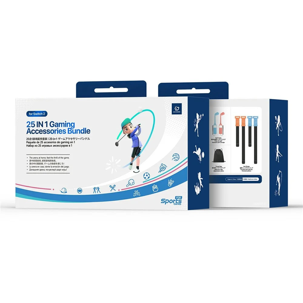 DUX DUCIS For Nintendo Switch 2 Sports Gaming Accessory Kit , 25 in 1 Accessories Bundle - 5