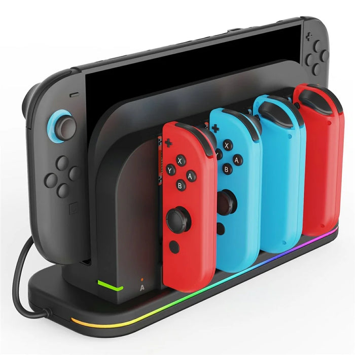 IPEGA PG-SW2062 Console Cooling Stand for Nintendo Switch 2 / Switch / Switch OLED Controller Charging Dock with RGB Lights - 3