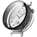 For Huawei Watch GT 6 41mm Hard PC Watch Case with Tempered Glass Screen Film - Black - 1