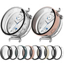 For Huawei Watch GT 6 41mm Hard PC Watch Case with Tempered Glass Screen Film - Black - 2
