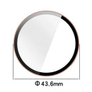 For Huawei Watch GT 6 41mm Hard PC Watch Case with Tempered Glass Screen Film - Black - 5