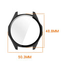 For Huawei Watch GT 6 46mm Hard PC Watch Case with Tempered Glass Screen Film - Black - 5