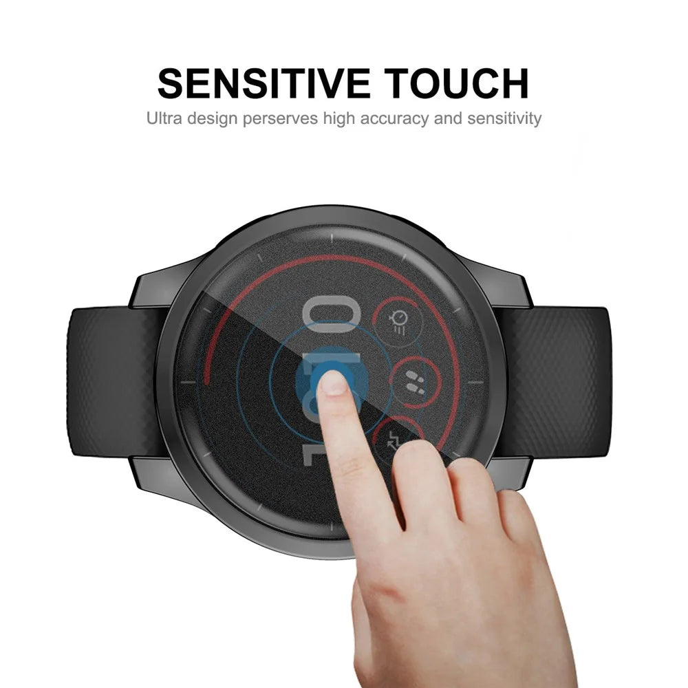 HAT PRINCE Electroplated TPU Full Coverage Anti-fall Smart Watch Case Shell for Garmin Venu 2 / Vivoactive 4 - Black - 7