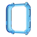 For Garmin Venu X1 Protective Case Anti-drop TPU Half Cover Frame - Transparent Blue - 1