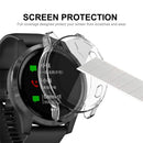 HAT PRINCE Transparent TPU All-wrapped Smart Watch Cover Case Protector for Garmin Venu 2S 40mm / Vivoactive 4S 40mm - 6
