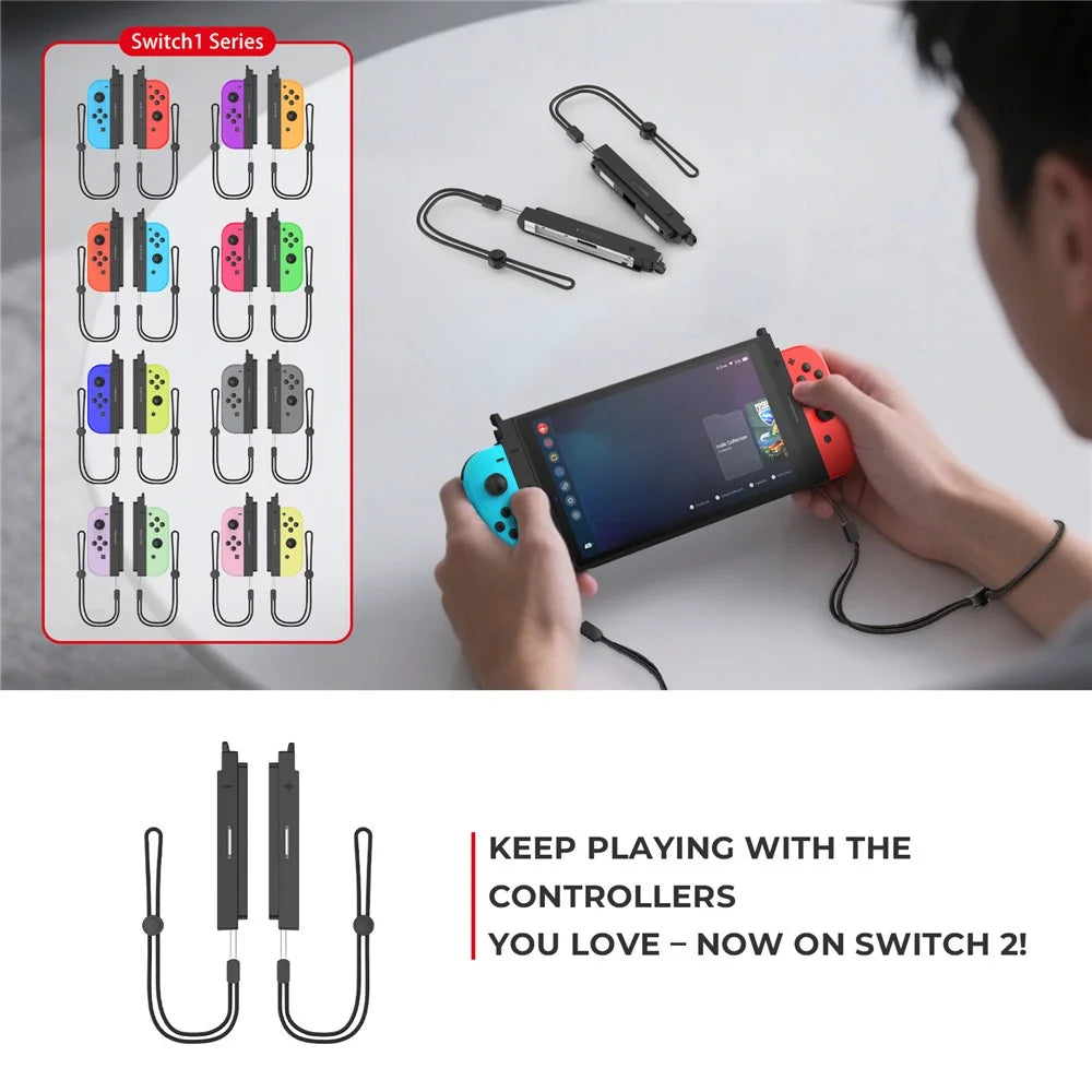 JYS-NS2327 Magnetic Joy-Con Adapter for Nintendo Switch 1 Joy-Con Controllers to Switch 2 Game Console - 5