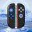10 in 1 For Nintendo Switch 2 Silicone Thumb Grips Button Caps Joystick Covers Game Controller Protection Kit - Blue - 3