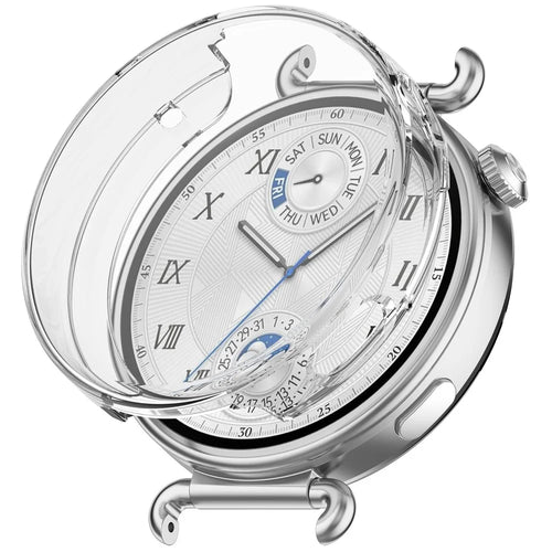 For Huawei Watch GT 6 41mm TPU Watch Protective Case Full Coverage Shockproof Watch Cover - Transparent - 1