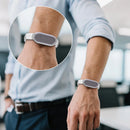 Wristband with TPU Case For PLAUD NotePin AI Wearable Voice Recorder Shockproof Watch Band Cover - Clear - 4