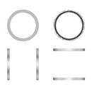 For Nothing CMF Watch Pro 2 Metal Bezel Ring Protector Dial Protective Case Cover Shell - Gray - 2