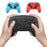 DOBE TNS-5178 For Nintendo Switch 2 Pro Game Controller Silicone Protective Case with Joystick Cap - Blue - 4