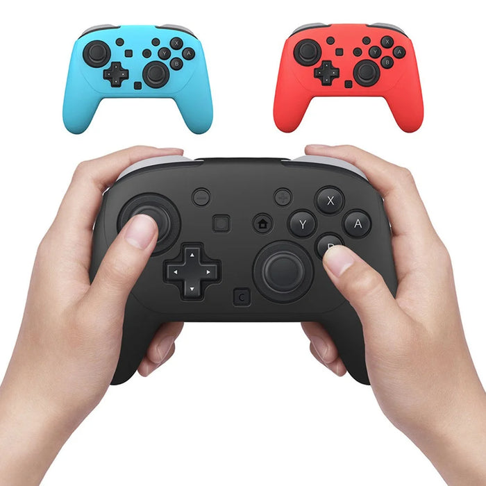 DOBE TNS-5178 For Nintendo Switch 2 Pro Game Controller Silicone Protective Case with Joystick Cap - Blue - 4