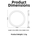 W17 For Nothing CMF Watch Pro 2 Metal Replacement Case Curved Design Lightweight Watch Cover - Grey - 6
