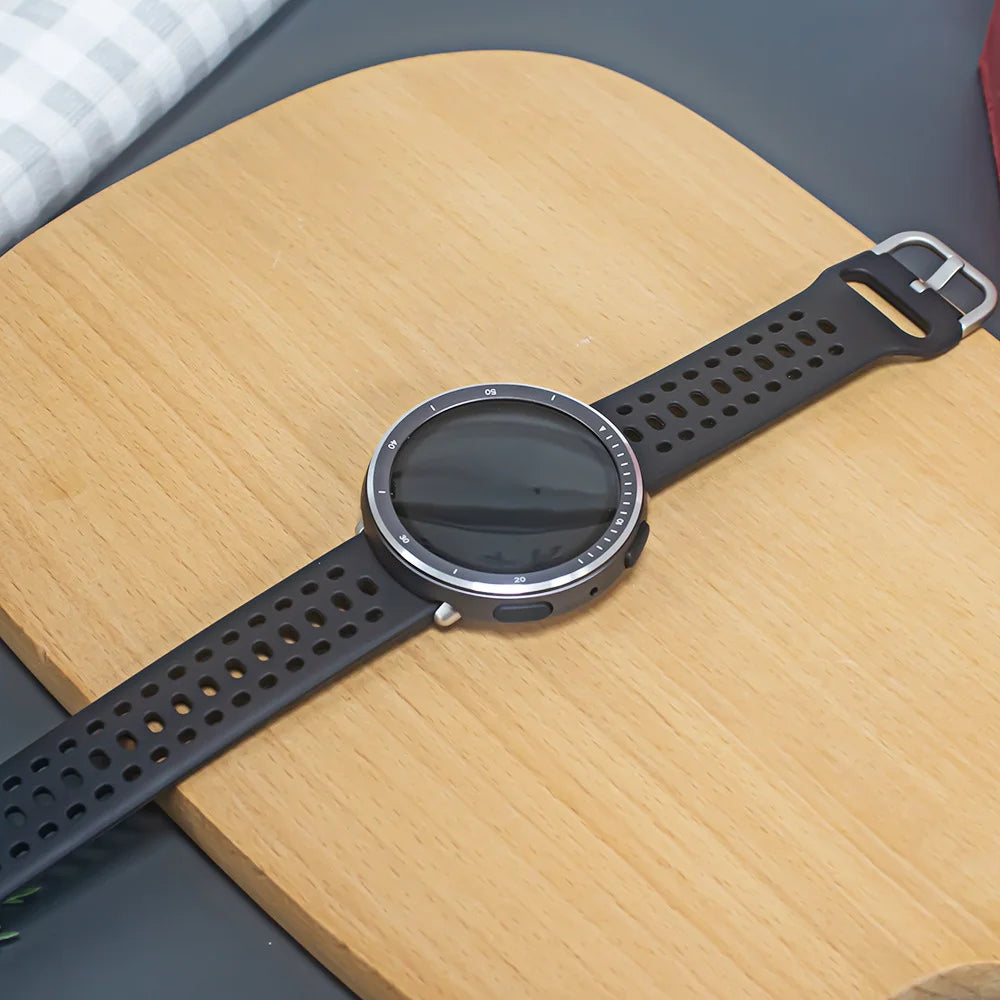 Metal Case For Huami Amazfit Active 2R Sapphire Edition Rugged Shockproof Protective Bumper Cover - Dark Gray - 2