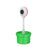For Nintendo Switch 2 Game Console Plant Shape 1080P HD USB Camera with Charging Base - Green - 1